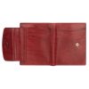 EL FORREST 727-58 RFID piros női bőr pénztárca 12.5 x 10.5 x 3 cm