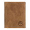 EL FORREST 728-08 RFID konyak férfi bőr pénztárca 9 x 11 x 2.5 cm