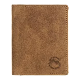   EL FORREST 728-08 RFID konyak férfi bőr pénztárca 9 x 11 x 2.5 cm