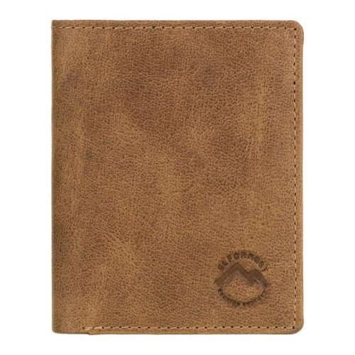 EL FORREST 728-08 RFID konyak férfi bőr pénztárca 9 x 11 x 2.5 cm