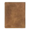 EL FORREST 728-08 RFID konyak férfi bőr pénztárca 9 x 11 x 2.5 cm