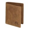 EL FORREST 728-08 RFID konyak férfi bőr pénztárca 9 x 11 x 2.5 cm
