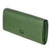 EL FORREST 743-16 RFID zöld női bőr pénztárca 18.5 x 9 x 3.5 cm