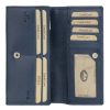 EL FORREST 743-35 RFID navy női bőr pénztárca 18.5 x 9 x 3.5 cm