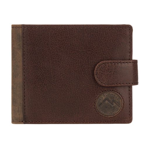 EL FORREST 817-220 RFID barna férfi bőr pénztárca 13 x 9.5 x 3 cm