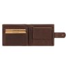 EL FORREST 817-220 RFID barna férfi bőr pénztárca 13 x 9.5 x 3 cm