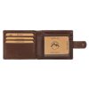 EL FORREST 817-220 RFID barna férfi bőr pénztárca 13 x 9.5 x 3 cm