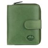 EL FORREST 820-16 RFID zöld női bőr pénztárca 9.5 x 11 x 2.5 cm