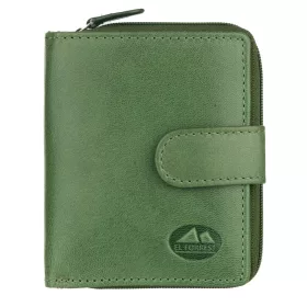   EL FORREST 820-16 RFID zöld női bőr pénztárca 9.5 x 11 x 2.5 cm
