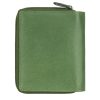 EL FORREST 820-16 RFID zöld női bőr pénztárca 9.5 x 11 x 2.5 cm