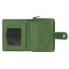 EL FORREST 820-16 RFID zöld női bőr pénztárca 9.5 x 11 x 2.5 cm