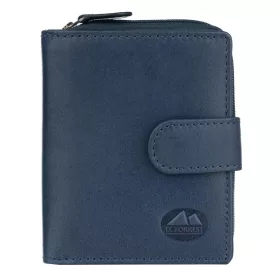   EL FORREST 820-35 RFID navy női bőr pénztárca 9.5 x 11 x 2.5 cm
