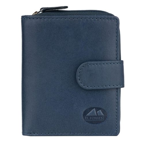 EL FORREST 820-35 RFID navy női bőr pénztárca 9.5 x 11 x 2.5 cm