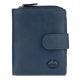 EL FORREST 820-35 RFID navy női bőr pénztárca 9.5 x 11 x 2.5 cm