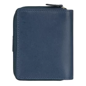   EL FORREST 820-35 RFID navy női bőr pénztárca 9.5 x 11 x 2.5 cm