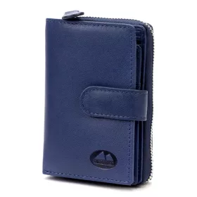   EL FORREST 821-35 RFID navy női bőr pénztárca 8.5 x 13 x 3 cm