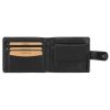 EL FORREST 850-610 RFID fekete férfi bőr pénztárca 12 x 9 x 3 cm