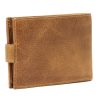 EL FORREST 851-08 RFID barna férfi bőr pénztárca 12 x 8.3 x 3 cm