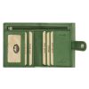 EL FORREST 853-16 RFID zöld női bőr pénztárca 11 x 9.5 x 3 cm