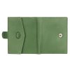 EL FORREST 853-16 RFID zöld női bőr pénztárca 11 x 9.5 x 3 cm