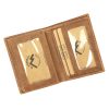 EL FORREST 854-08 RFID barna férfi bőr pénztárca 8 x 10 x 2 cm