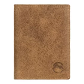   EL FORREST 859-08 RFID konyak férfi bőr pénztárca 10 x 12.8 x 2.8 cm
