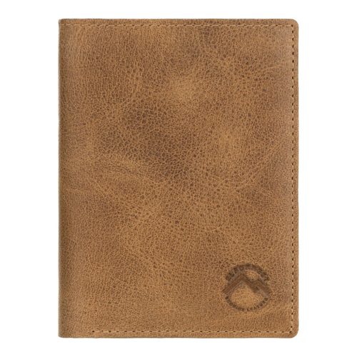 EL FORREST 859-08 RFID konyak férfi bőr pénztárca 10 x 12.8 x 2.8 cm