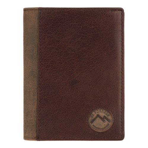 EL FORREST 859-220 RFID barna férfi bőr pénztárca 10 x 12.8 x 2.8 cm