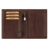 EL FORREST 859-220 RFID barna férfi bőr pénztárca 10 x 12.8 x 2.8 cm