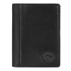 EL FORREST 859-610 RFID fekete férfi bőr pénztárca 10 x 12.8 x 2.8 cm