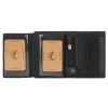 EL FORREST 859-610 RFID fekete férfi bőr pénztárca 10 x 12.8 x 2.8 cm