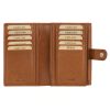 EL FORREST 866-201 RFID barna női bőr pénztárca 10 x 14 x 3 cm