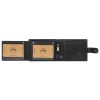 EL FORREST 892-610 RFID fekete férfi bőr pénztárca 12 x 9 x 3 cm