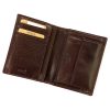 EL FORREST 896-220 RFID barna férfi bőr pénztárca 9.5 x 13 x 3 cm