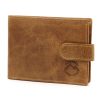 EL FORREST 916-08 RFID barna férfi bőr pénztárca 12 x 8.5 x 2.5 cm