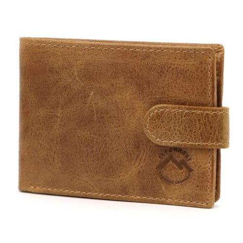 EL FORREST 916-08 RFID barna férfi bőr pénztárca 12 x 8.5 x 2.5 cm
