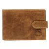 EL FORREST 916-08 RFID barna férfi bőr pénztárca 12 x 8.5 x 2.5 cm