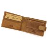 EL FORREST 916-08 RFID barna férfi bőr pénztárca 12 x 8.5 x 2.5 cm