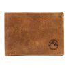 EL FORREST 916/A-08 RFID barna férfi bőr pénztárca 11 x 8.5 x 2.5 cm
