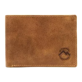   EL FORREST 916/A-08 RFID barna férfi bőr pénztárca 11 x 8.5 x 2.5 cm