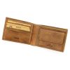 EL FORREST 916/A-08 RFID barna férfi bőr pénztárca 11 x 8.5 x 2.5 cm