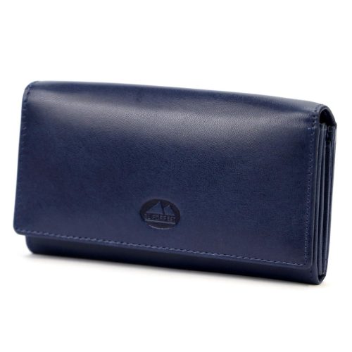 EL FORREST 919-35 RFID navy női bőr pénztárca 16.5 x 9.5 x 3.5 cm