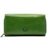 EL FORREST 920-16 RFID zöld női bőr pénztárca 16.5 x 8.5 x 3.5 cm