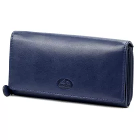   EL FORREST 920-35 RFID navy női bőr pénztárca 16.5 x 8.5 x 3.5 cm