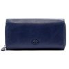 EL FORREST 920-35 RFID navy női bőr pénztárca 16.5 x 8.5 x 3.5 cm