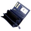 EL FORREST 920-35 RFID navy női bőr pénztárca 16.5 x 8.5 x 3.5 cm