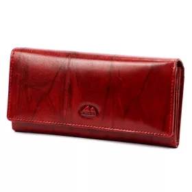   EL FORREST 946-58 RFID piros női bőr pénztárca 18.5 x 9.5 x 3.5 cm