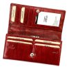 EL FORREST 946-58 RFID piros női bőr pénztárca 18.5 x 9.5 x 3.5 cm