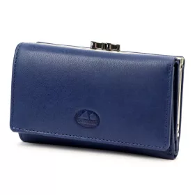   EL FORREST 948-35 RFID navy női bőr pénztárca 12 x 8.5 x 3 cm