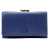 EL FORREST 948-35 RFID navy női bőr pénztárca 12 x 8.5 x 3 cm